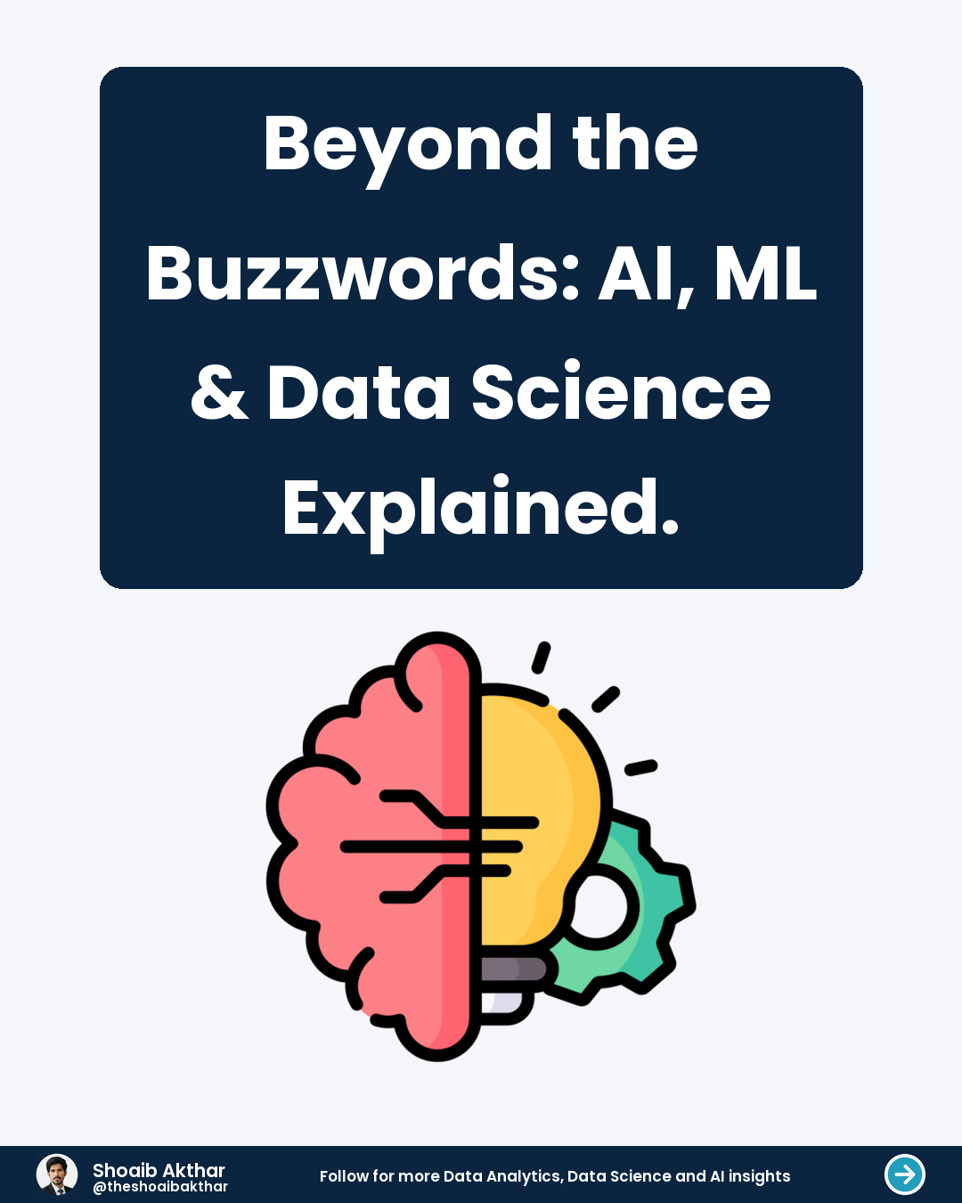 Beyond the Buzzwords AI, ML & Data Science Explained