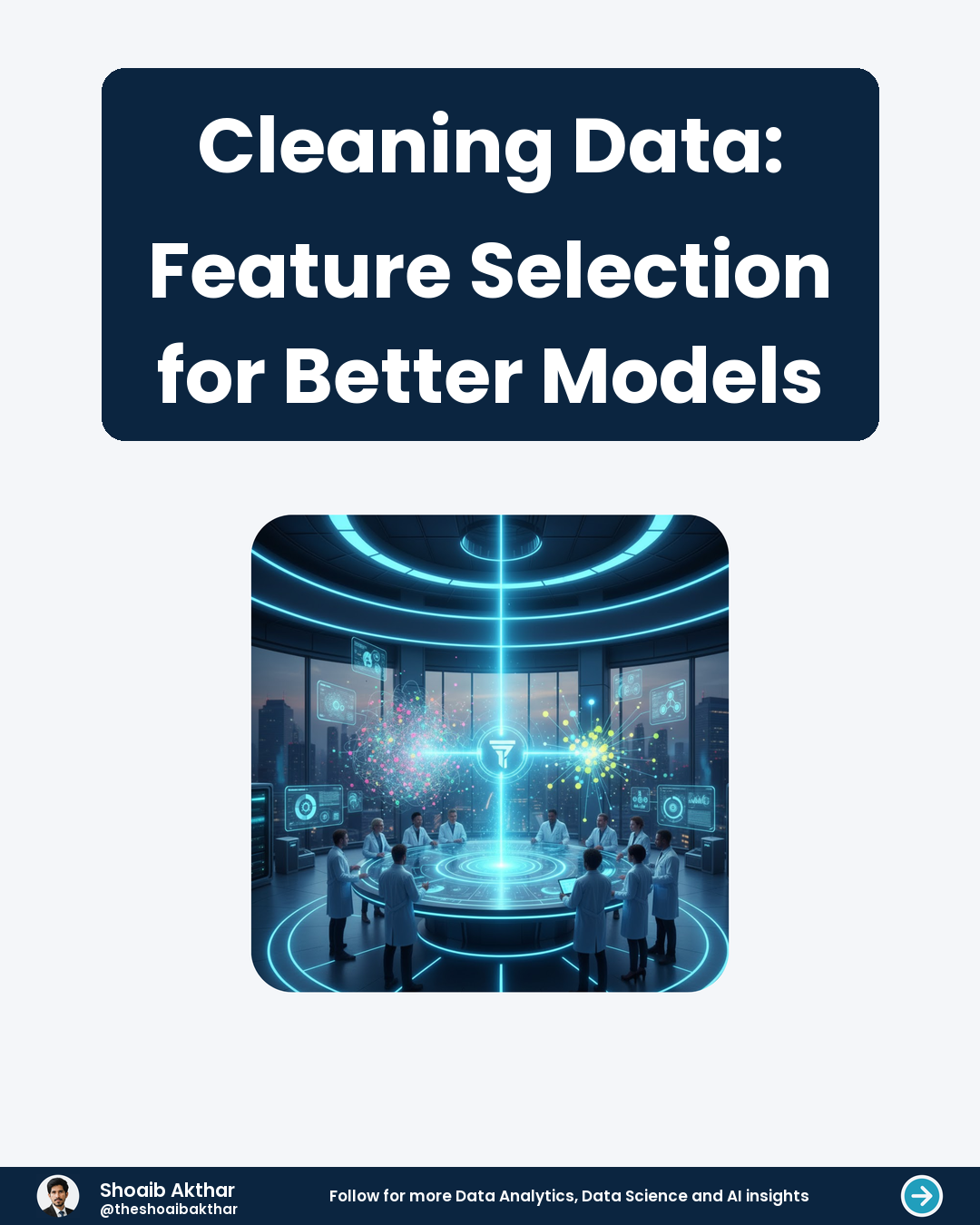 Cleaning Data Feature Selection for Better Models