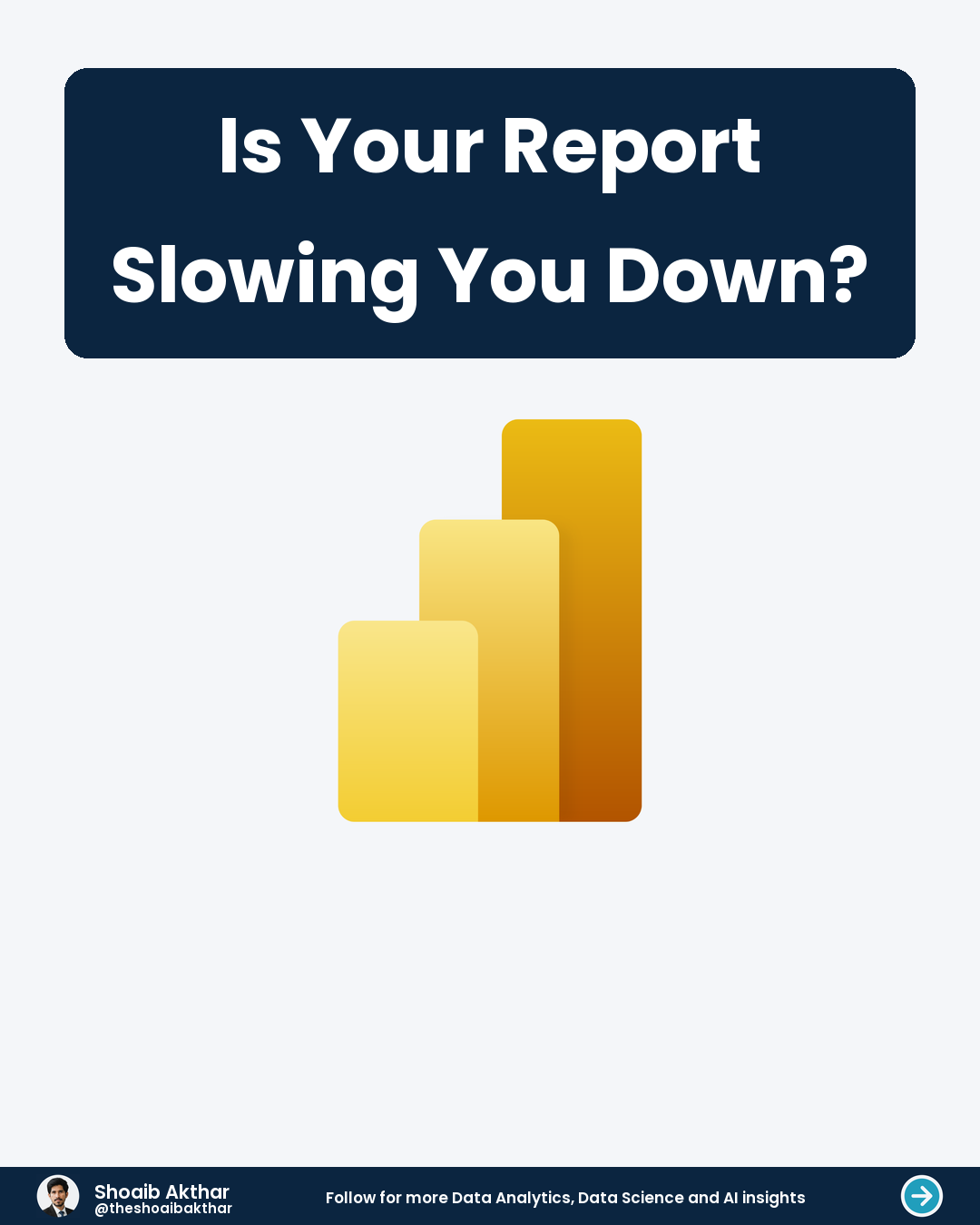 Is Your Report Slowing You Down