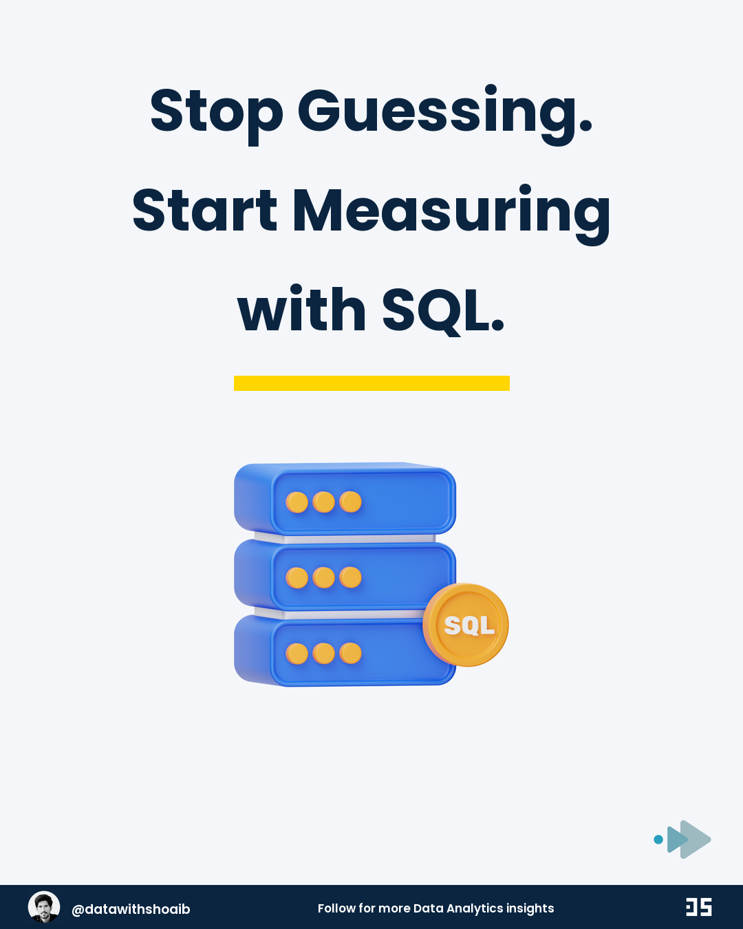 Stop Guessing. Start Measuring with SQL