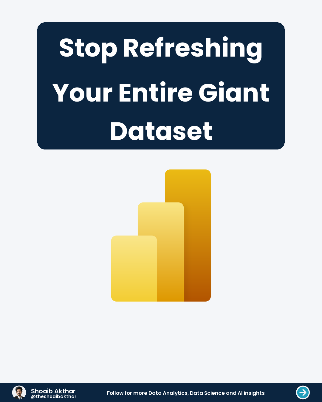 Stop Refreshing Your Entire Giant Dataset