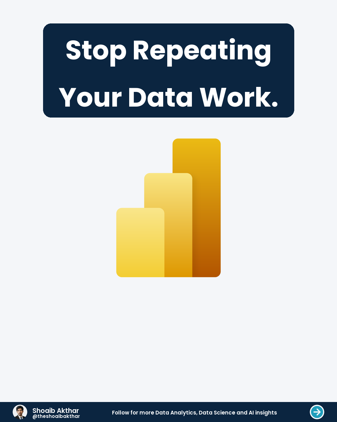 Stop Repeating Your Data Work