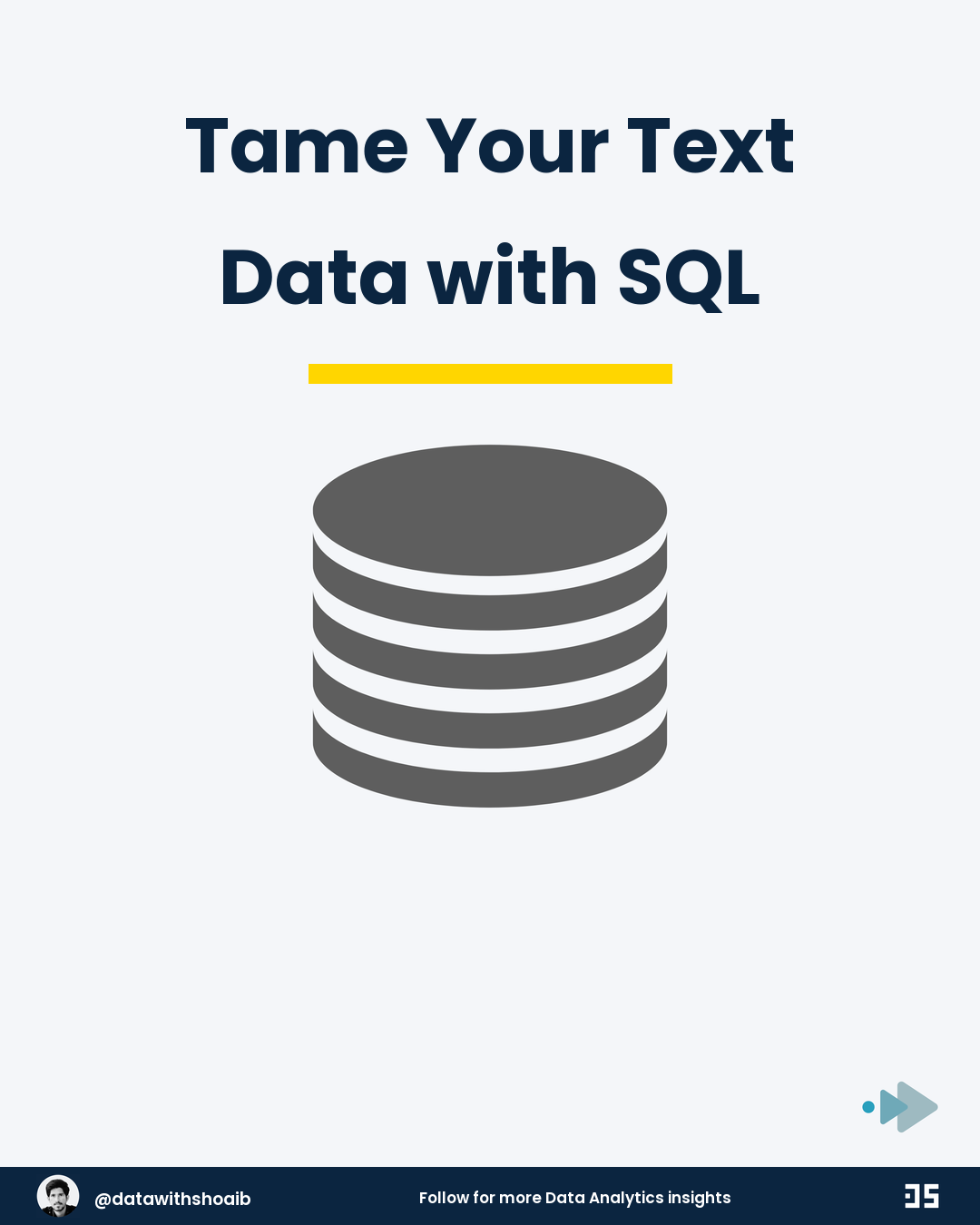 Tame Your Text Data with SQL