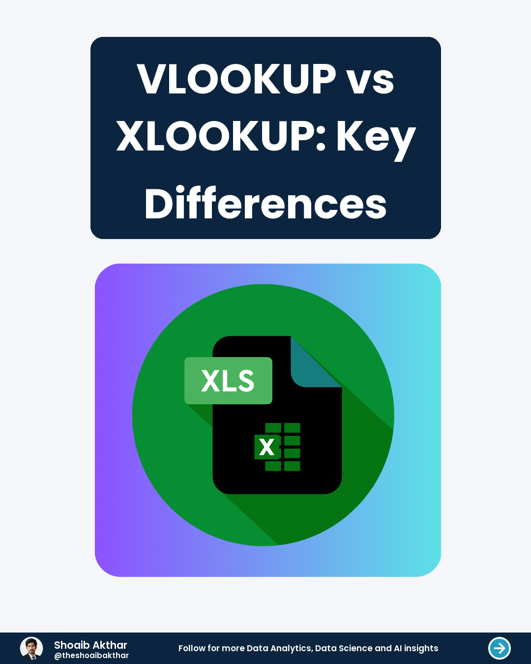 VLOOKUP vs XLOOKUP Key Differences