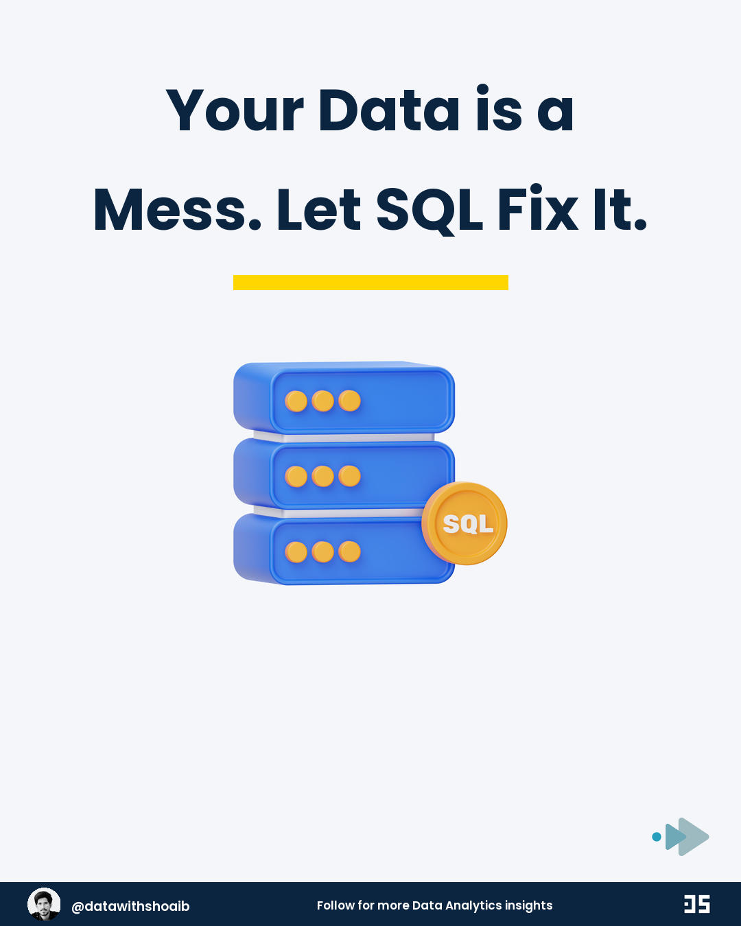 Your Data is a Mess. Let SQL Fix It