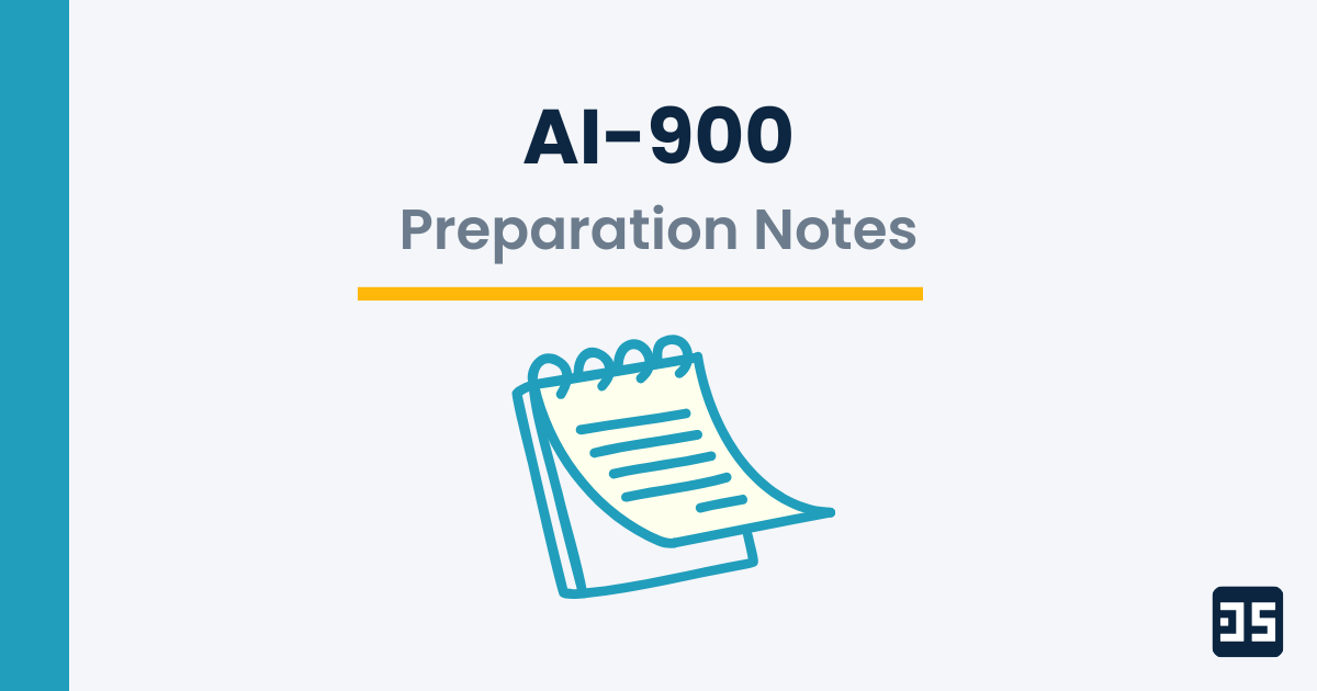 AI-900 Preparation Notes